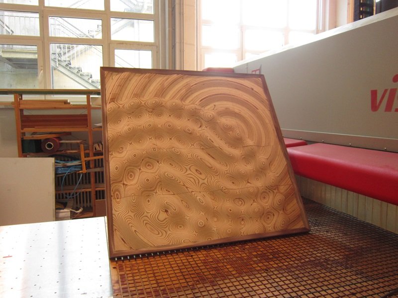 Wood and fabrication project — workshop detail 1